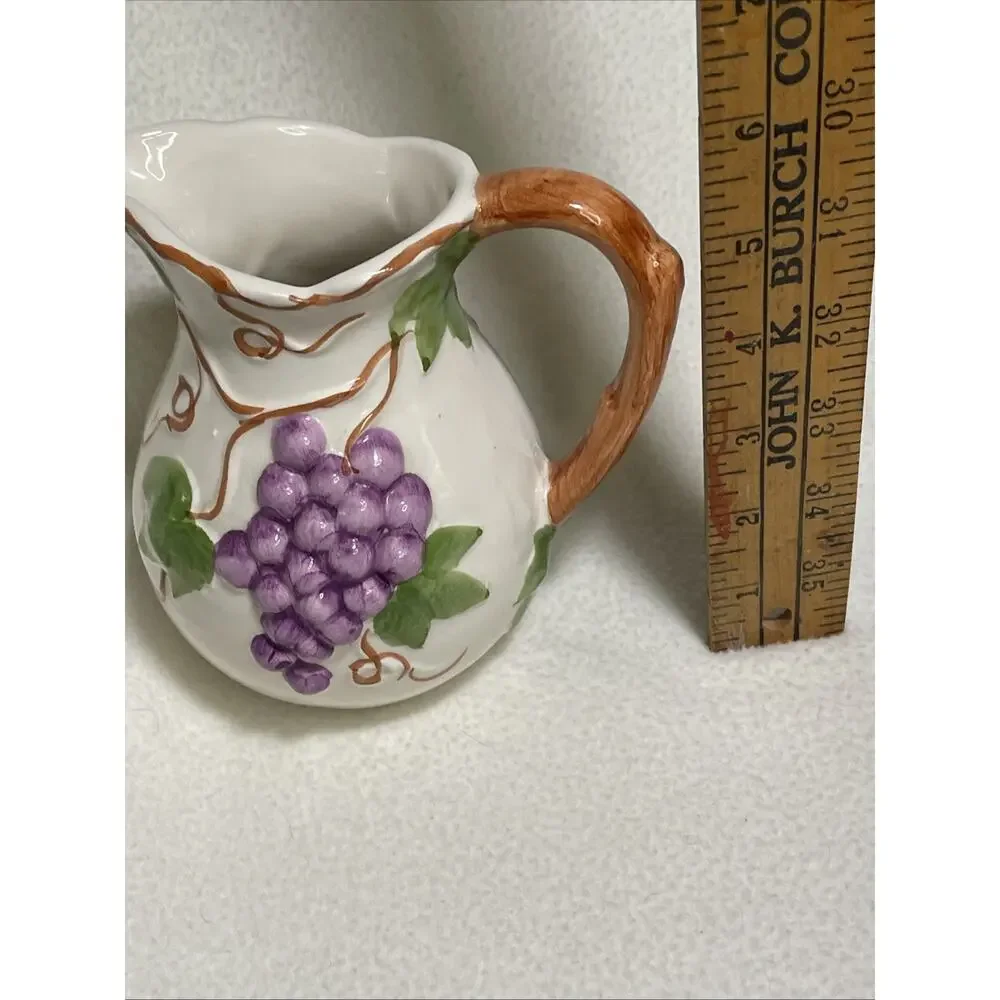 Andrea By Sadek Made in Portugal Grape Pitcher